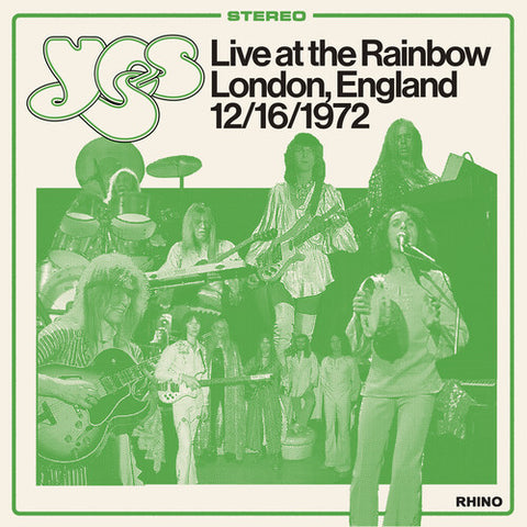 Yes - Live at the Rainbow, London, England 12/16/1972 (RSD 2025, 3LP Vinyl) UPC: 603497819140