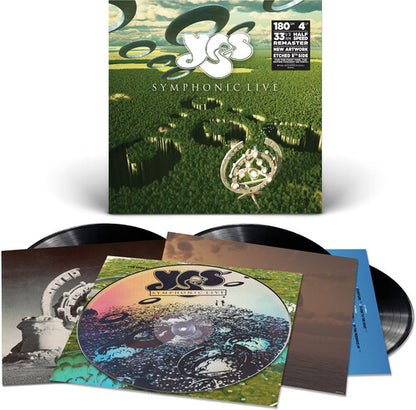 Yes - Symphonic Live (4LP Vinyl, Half-Speed Mastering) UPC: 602475024675