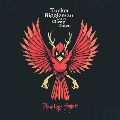 Tucker Riggleman & The Cheap Dates - Restless Spirit (Cardinal Swirl Colored LP Vinyl)