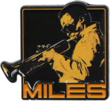Enamel Pin - Miles Davis - Trumpet -  Jazz Music Musician