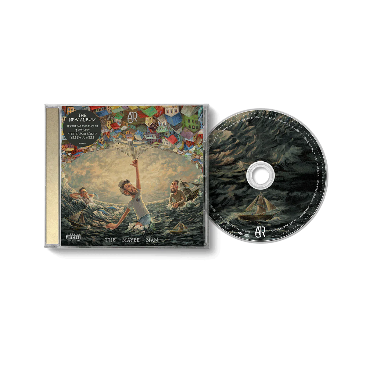 AJR - The Maybe Man (CD) UPC: 602458205602