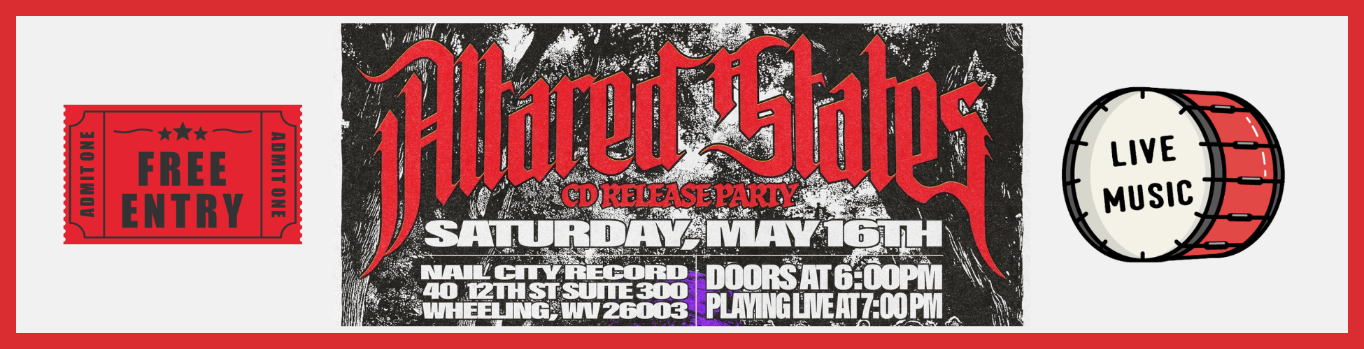 altared States CD Release Party