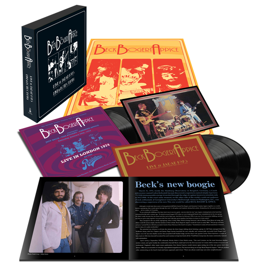 Beck, Bogert & Appice LIVE 1973 & 1974 (DELUXE) (4LP, BLACK VINYL) 603497833269