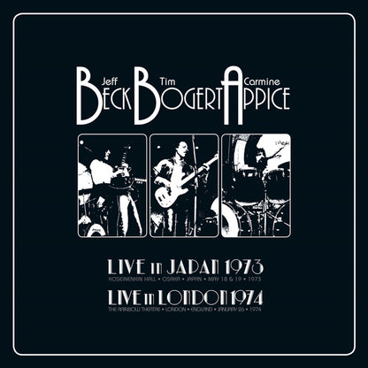 Beck, Bogert & Appice LIVE 1973 & 1974 (DELUXE) (4LP, BLACK VINYL) 603497833269