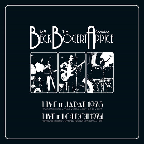 Beck Bogert & Appice - Live 1973 & 1974 (4LP Vinyl Deluxe Boxset)