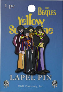 Enamel Pin - The Beatles - Yellow Submarine Group Shot