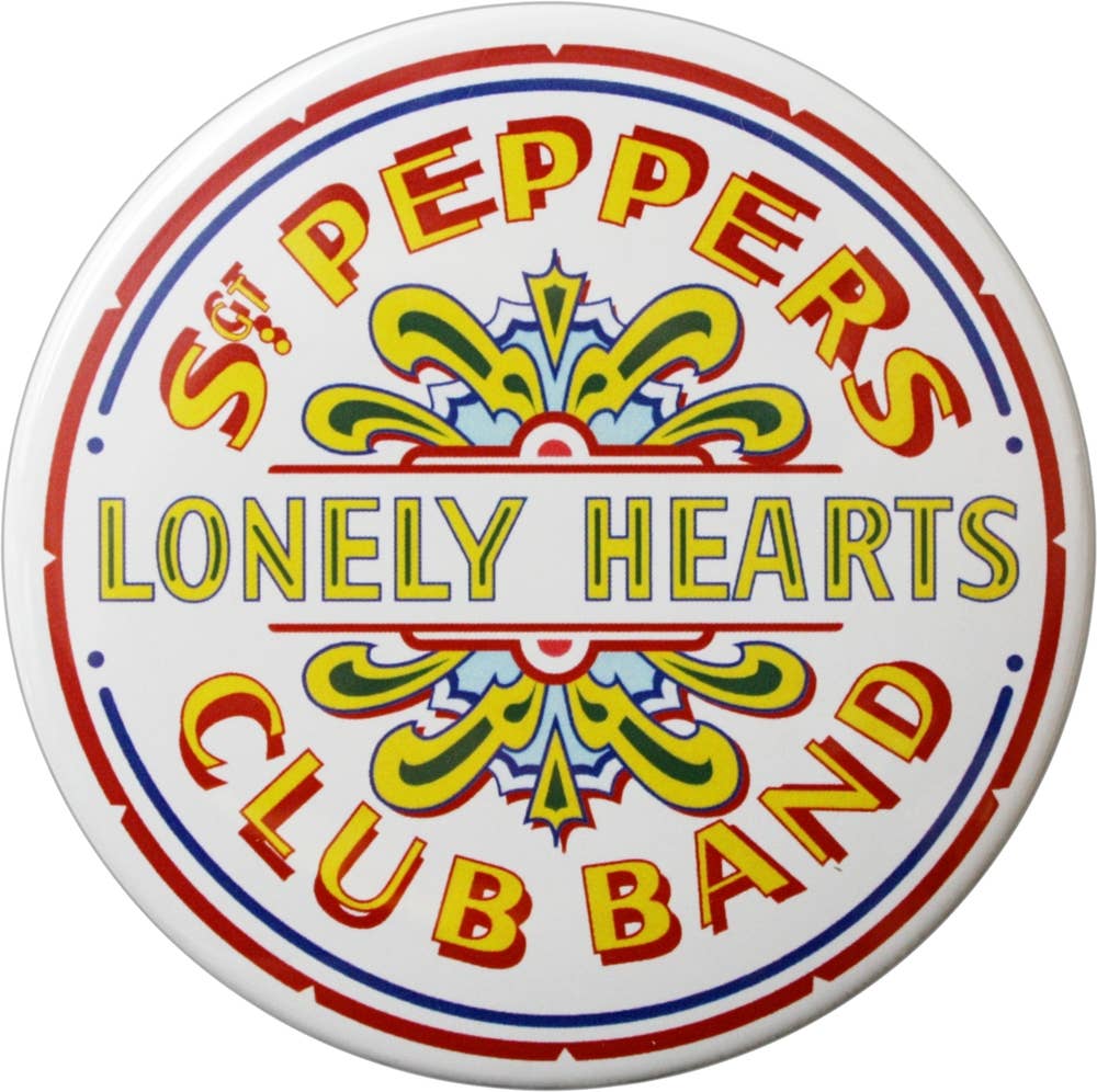 Magnet - The Beatles - Sgt. Pepper's Bass Drum Logo