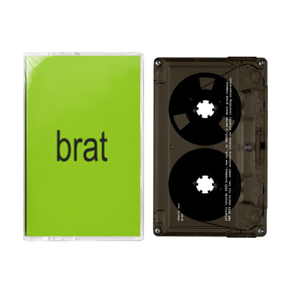 Charli XCX - BRAT (Translucent Black Cassette Tape) UPC: 075678611681