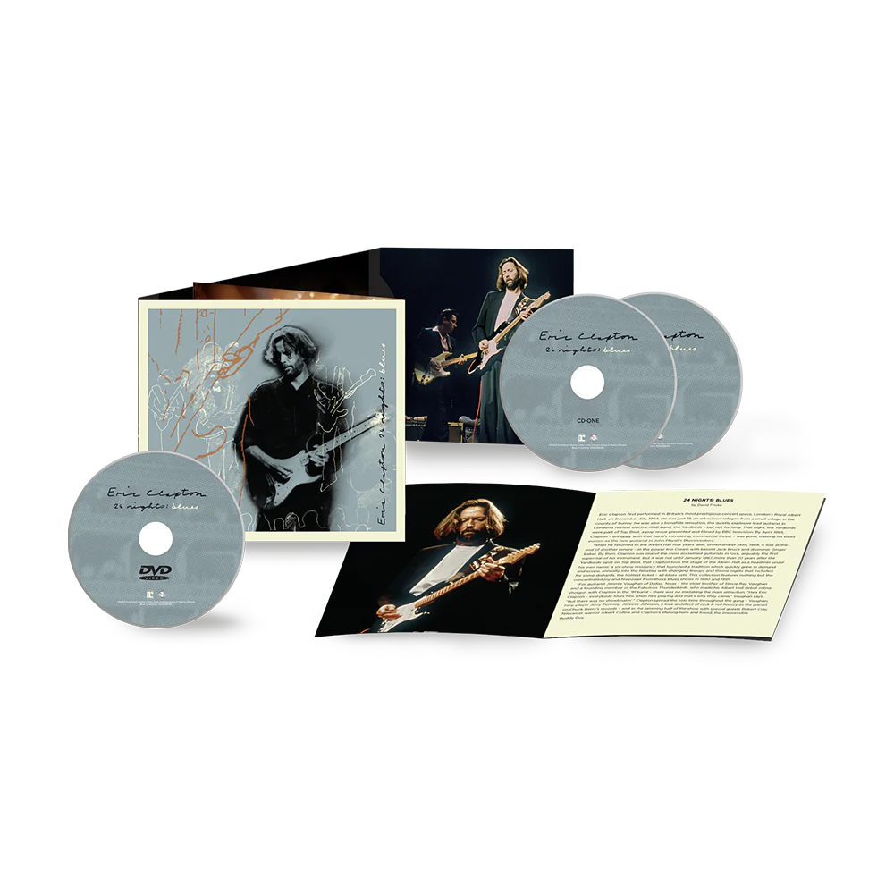 Eric Clapton - 24 Nights- Blues (2CD/DVD)