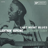Lightnin' Hopkins with Sonny Terry Last Night Blues (Bluesville Acoustic Sounds Series, LP Vinyl) upc: 888072579071