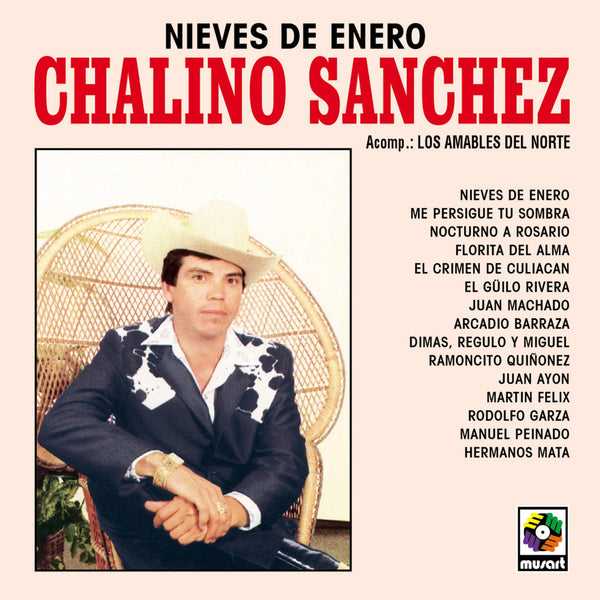 Chalino Sanchez - Nieves de Enero (LP Vinyl) UPC: 888072601888