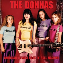 The Donnas -  American Teenager Rock 'N' Roll Machine (LP Fire Orange with Black Swirl Vinyl)