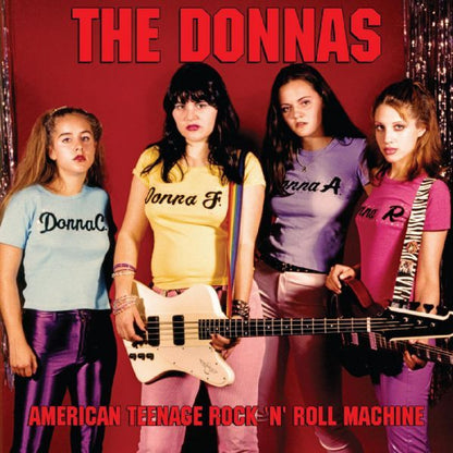 The Donnas -  American Teenager Rock 'N' Roll Machine (LP Fire Orange with Black Swirl Vinyl)