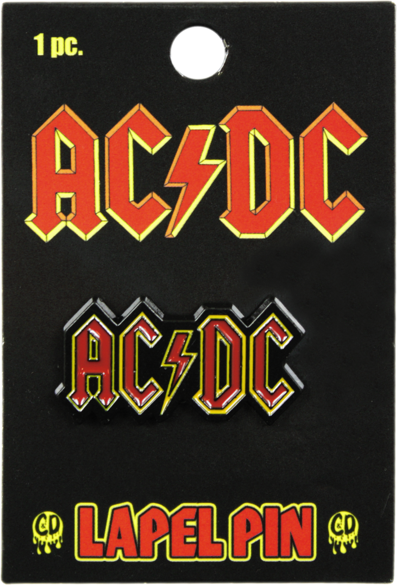Enamel Pin - AC/DC - Logo – Nail City Record