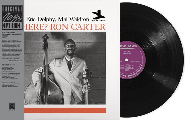 Ron Carter/ Mal Waldron/ Eric Dolphy - Where? (Original Jazz Classics  Series. LP Vinyl)