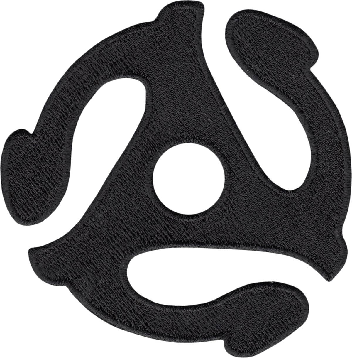 Patch - 45 RPM Record Adapter - 3 Inch - Three Color Options