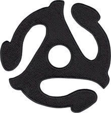 Patch - 45 RPM Record Adapter - 3 Inch - Three Color Options