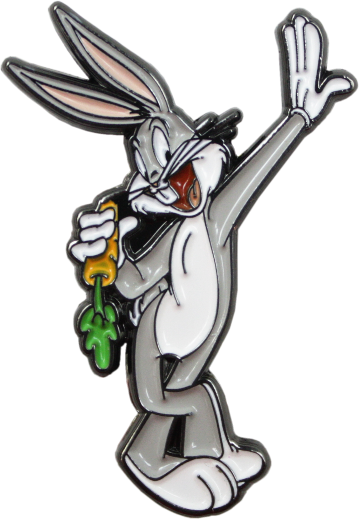 Enamel Pin - Looney Tunes - Bugs Bunny Eating A Carrot