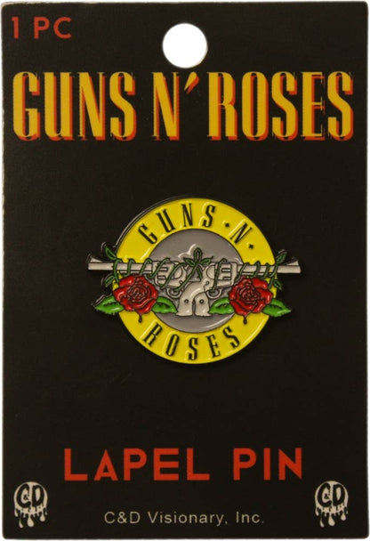 Enamel Pin - Guns N' Roses - Dueling Pistol Guns Logo