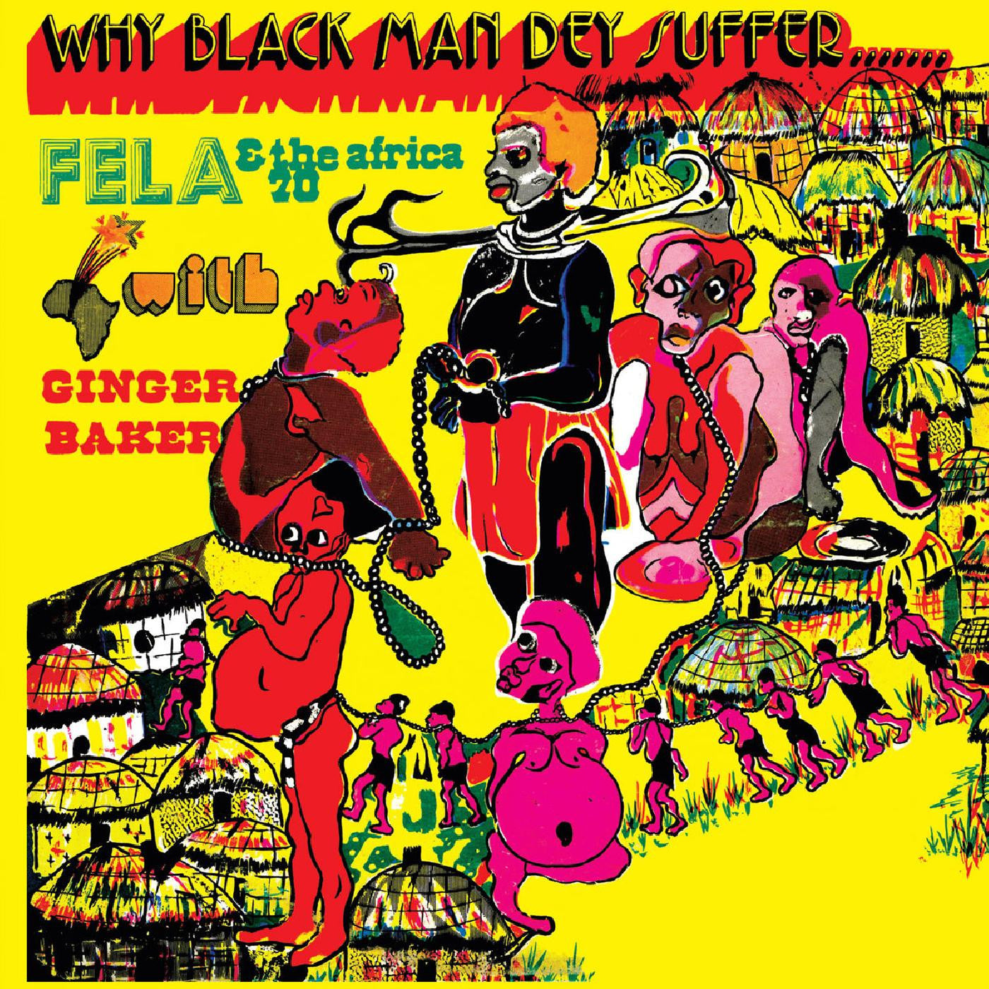 Fela Kuti - Why Black Men They Suffer (Transparent Yellow LP Vinyl) UPC: 720841207238