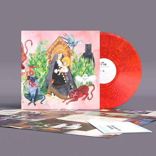 Father John Misty - I Love You, Honeybear (Single LP Remaster) Pearlescent Red LP Vinyl UPC: 098787163001