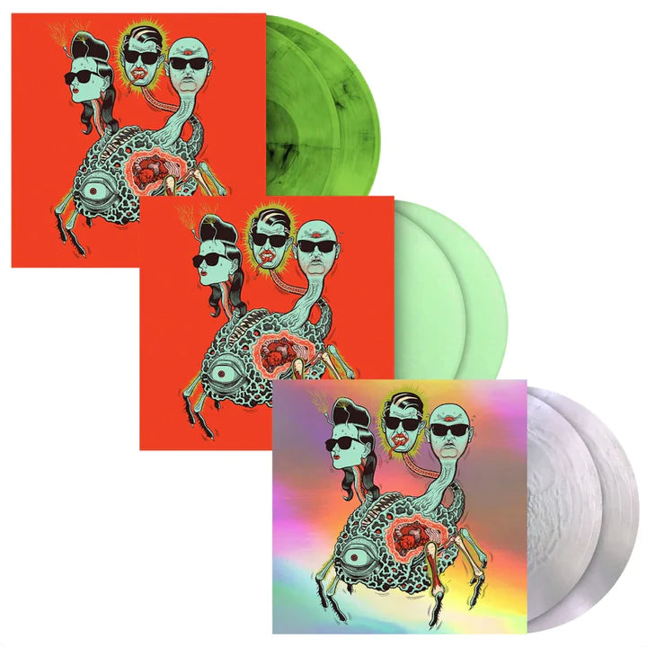 Puscifer - Global Probing Live (2LP, Metallic Silver or Clear Green w/ Black Smoke Vinyl)