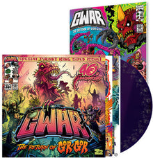 GWAR - The Return of Gor Gor (Purple LP Vinyl, Zoetrope Etching, Comic Book) UPC: 853288003337