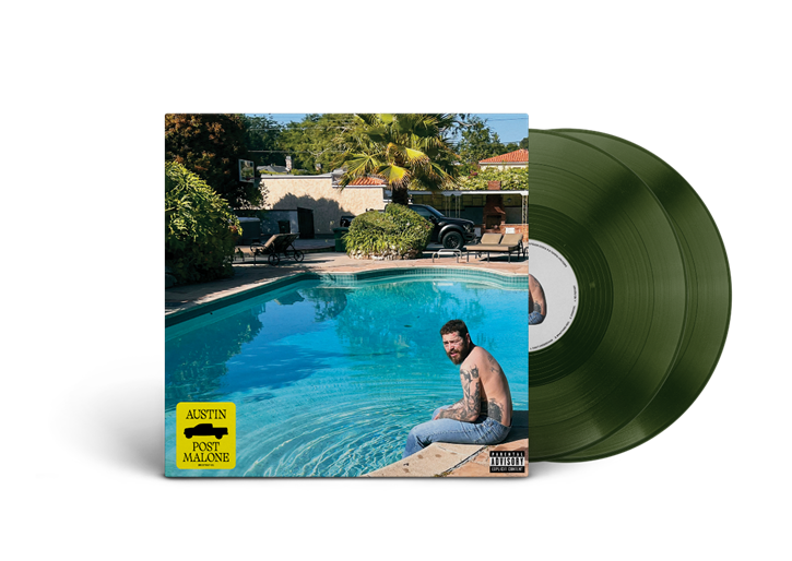 Post Malone - Austin (Forest Green 2LP Vinyl) 602455709127 