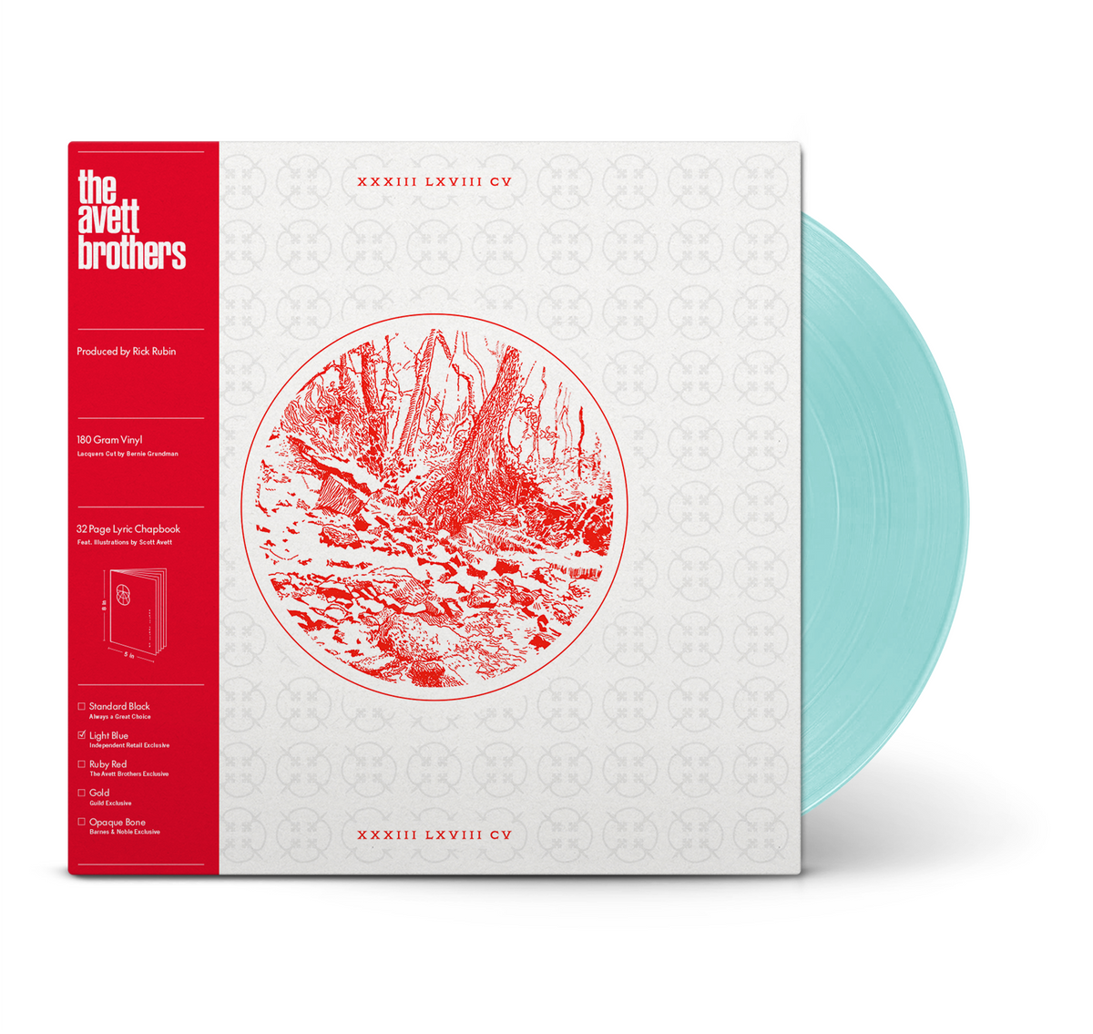 The Avett Brothers - The Avett Brothers (Indie Exclusive, Light Blue LP Vinyl) UPC: 691835877631