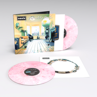 Oasis - Definitely Maybe (Indie Exclusive, Strawberries and cream 2LP Pink & White Vinyl) UPC: 5051961125078