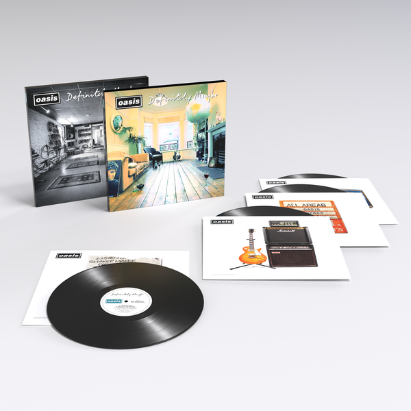 Oasis - Definitely Maybe (30th Anniversary) (Deluxe Edition, 4LP Vinyl, Bonus Tracks, New Artwork) UPC: 5051961125054	