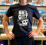 Nail City Record, Wheeling: The Place of The Skull | Black T-shirt