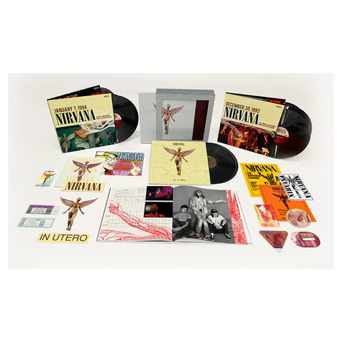 Nirvana - In Utero 30th Anniversary (Super Deluxe Edition, 8LP Vinyl Boxset) UPC: 602455178213