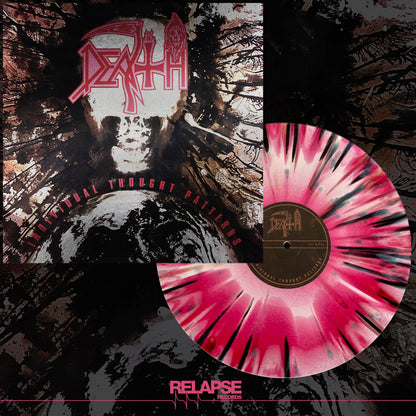 Death - Individual Thought Patterns (Hot Pink, Bone White and Red Tri Color Merge with Splatter LP Vinyl) UPC: 781676520312