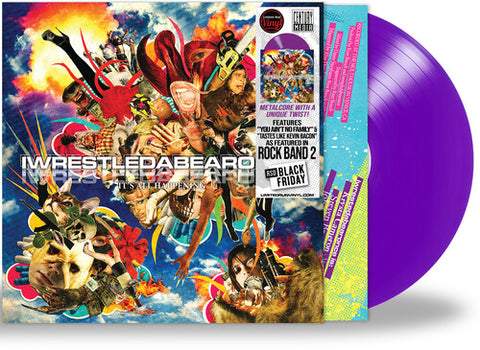 Iwrestledabearonce - Its All Happening (Rsd, Purple LP Vinyl) UPC: 637405141061
