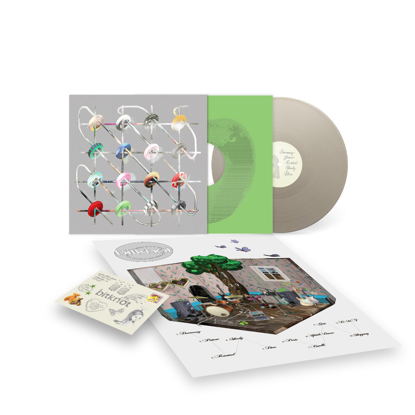 Feeble Little Horse - bitknot (Indie Exclusive, Metallic Silver LP Vinyl) UPC: 648401040838