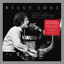 Billy Joel - Live at the Great American Music Hall, 1975 (2LP Vinyl) UPC: 196588867316