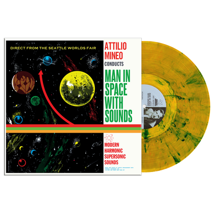 Attilio Mineo - Man In Space With Sounds (Green/Yellow Swirl LP Vinyl)