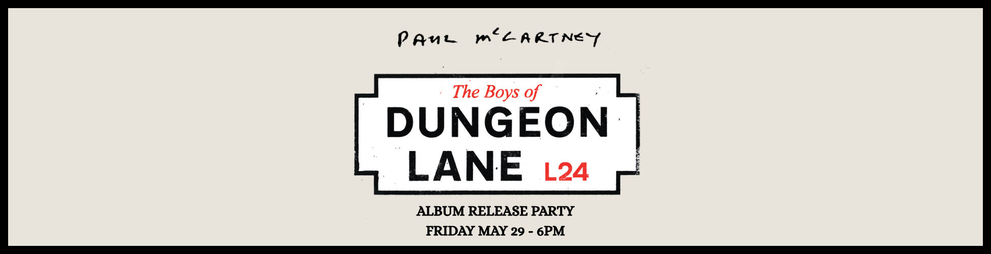 Paul McCartney listening event