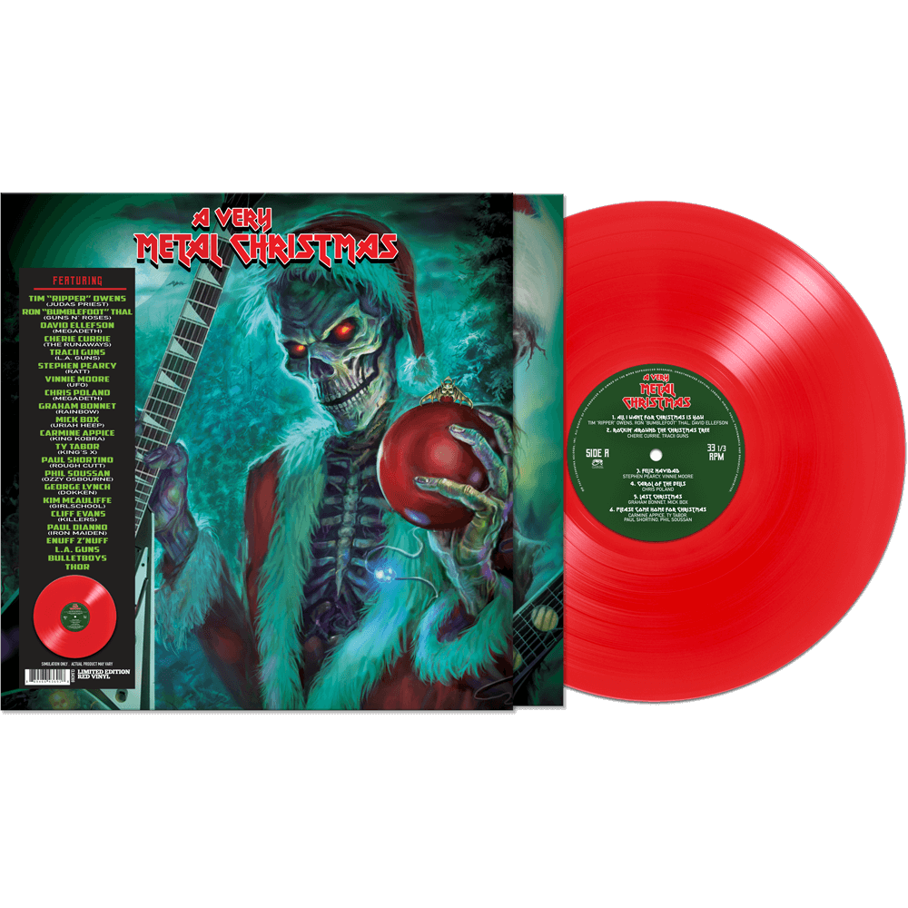 Various Artist -  A Very Metal Christmas (Red LP Vinyl)