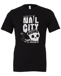 Nail City Record, Wheeling: The Place of The Skull | Black T-Shirt