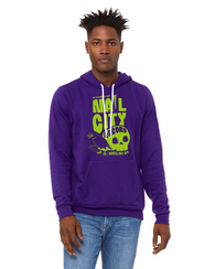 Nail City Record, Wheeling: The Place of The Skull | Halloween Purple Hoodie