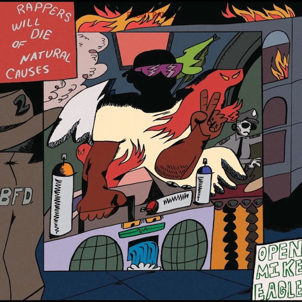 Open Mike Eagle - Rappers Will Die of Natural Causes (Silver LP Vinyl) (10th Anniversary Edition)