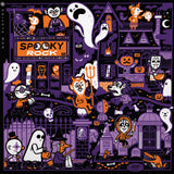 Various Artists - Now Playing: Spooky Rock (Orange LP Vinyl) UPC: 603497823598