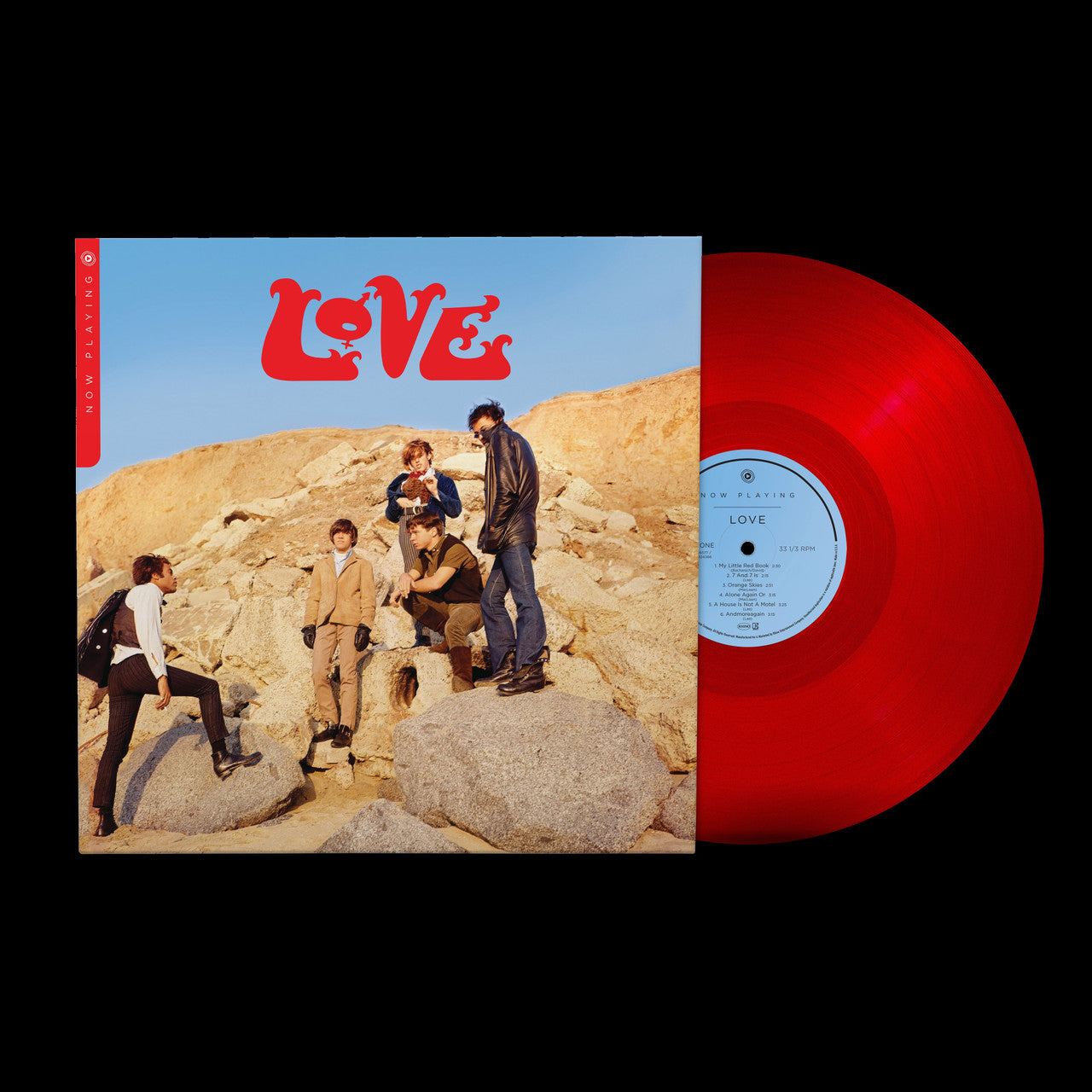Love - Now Playing (Red LP Vinyl) UPC: 603497824366