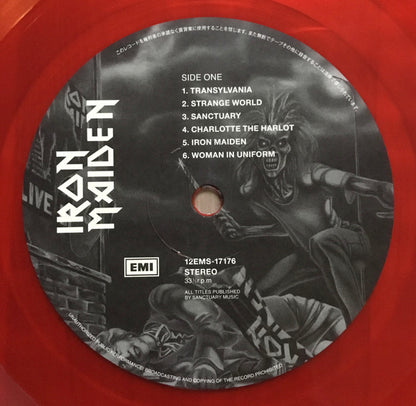 Iron Maiden – Sanctuary (Red Vinyl) (NM,VG+)
