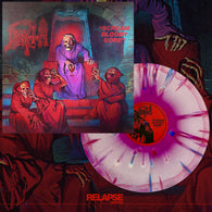 Death - Scream Bloody Gore (Neon Violet, Bone White and Red Tri Color Merge with Splatter LP Vinyl) UPC: 781676519910