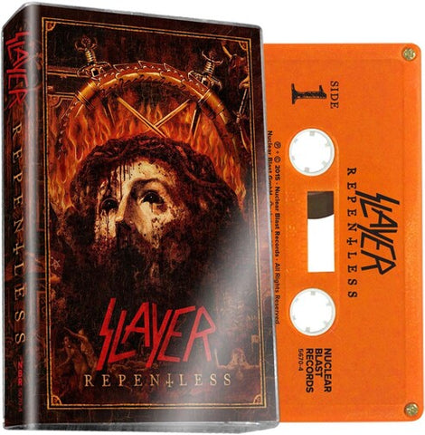 Slayer - Repentless (Orange Cassette) 727361567040