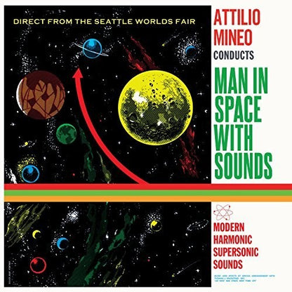 Attilio Mineo - Man In Space With Sounds (Green/Yellow Swirl LP Vinyl)