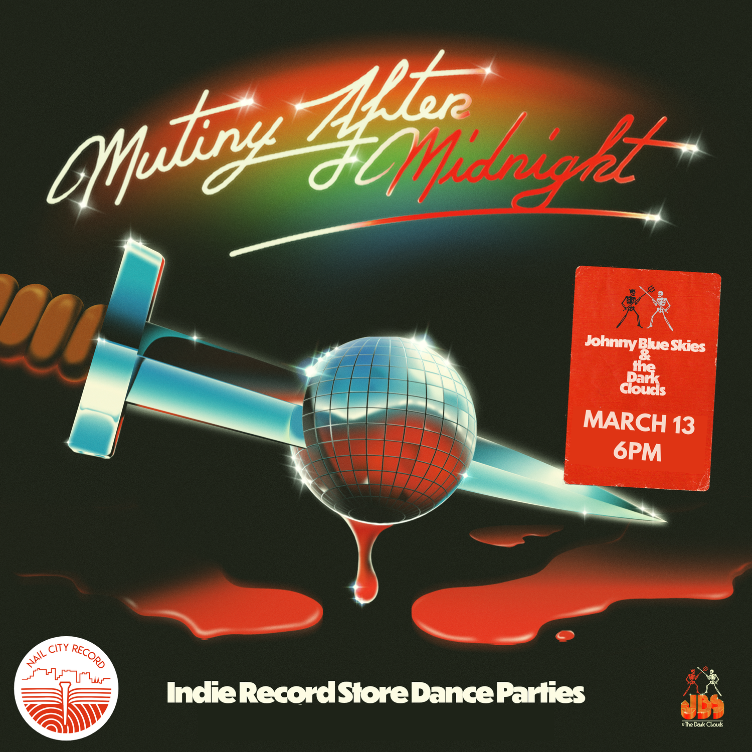 Mutiny After Midnight listening event